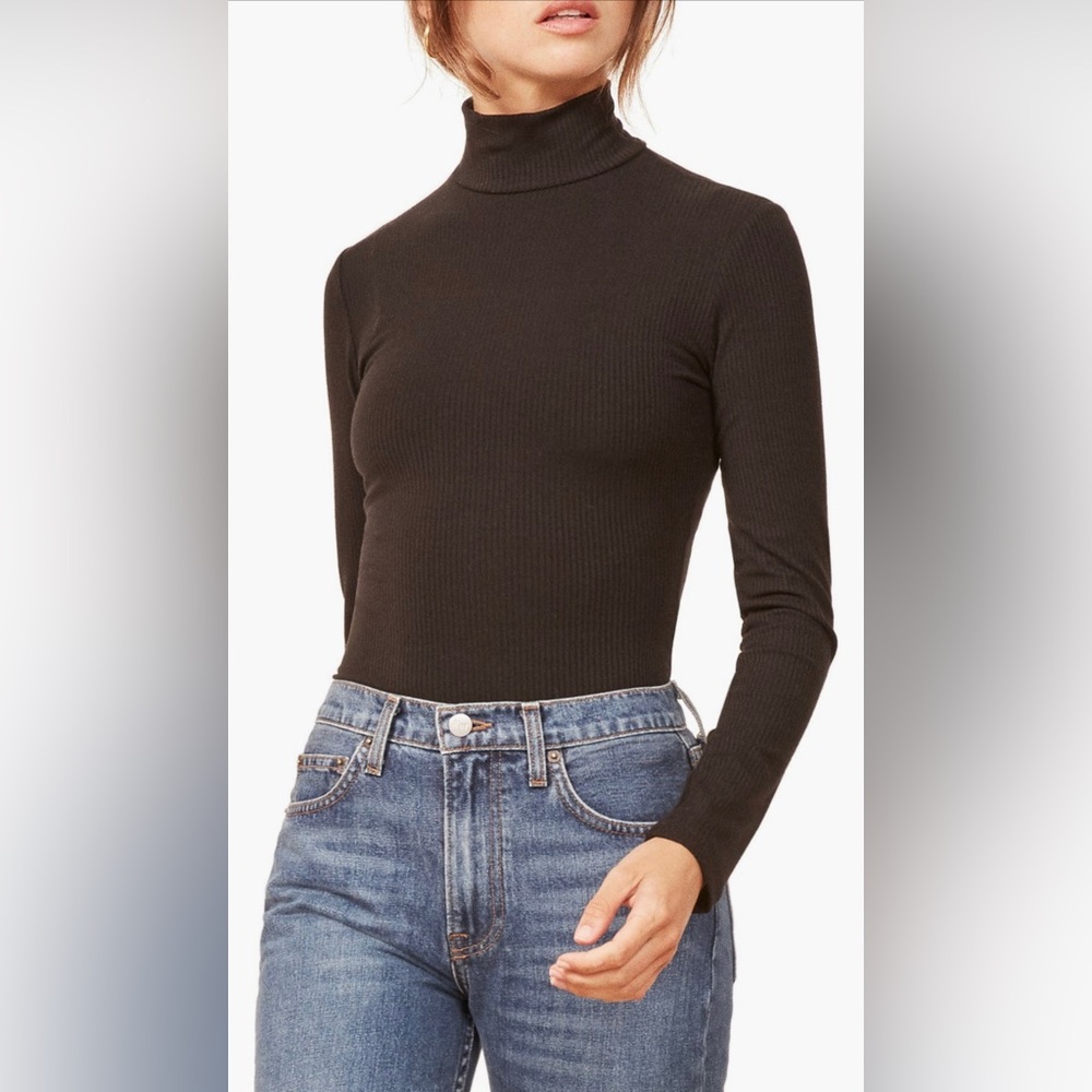Reformation eve turtleneck top
